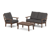Prairie 3-Piece Deep Seating Set with Loveseat