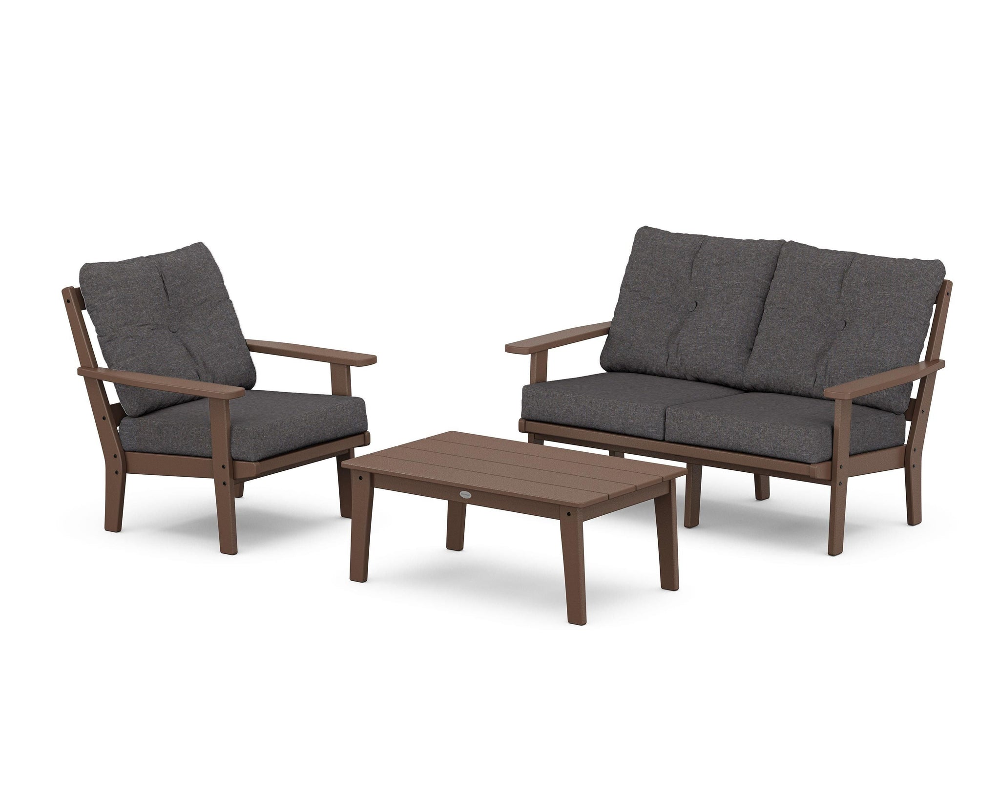 Prairie 3-Piece Deep Seating Set with Loveseat