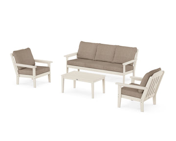 Cottage 4-Piece Deep Seating Set with Sofa