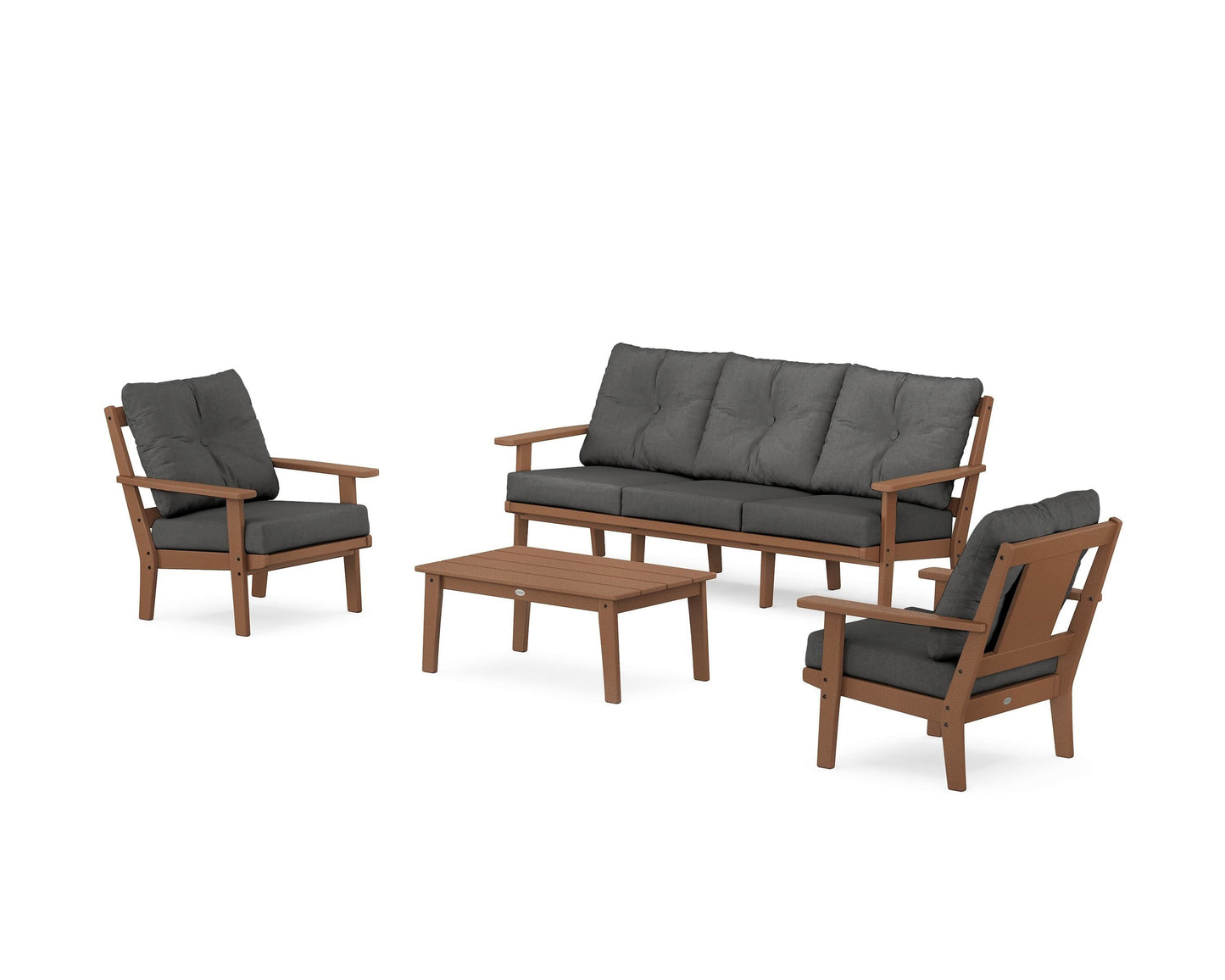 Prairie 4-Piece Deep Seating Set with Sofa
