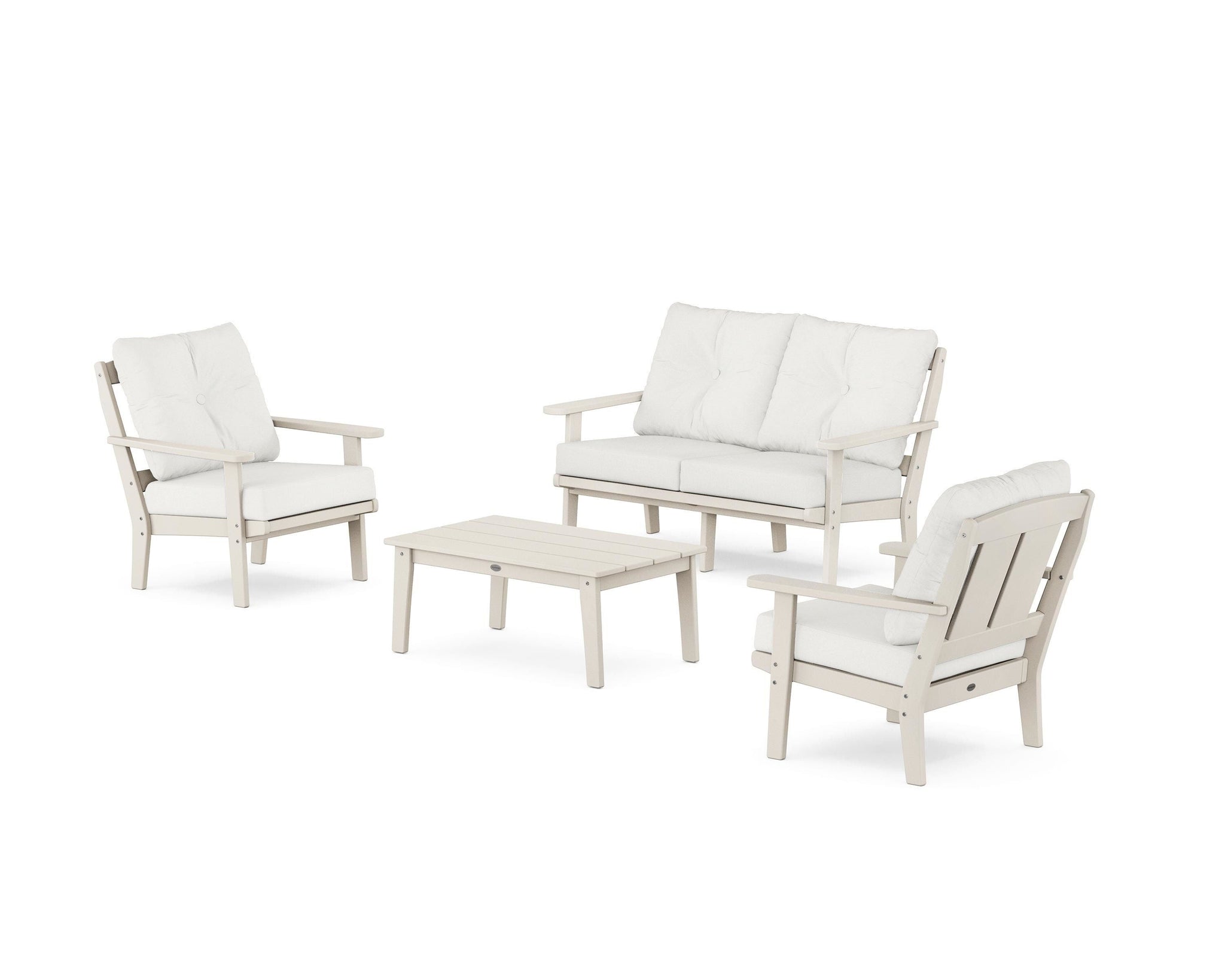 Mission 4-Piece Deep Seating Set with Loveseat