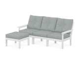 Vineyard 4-Piece Sectional with Ottoman