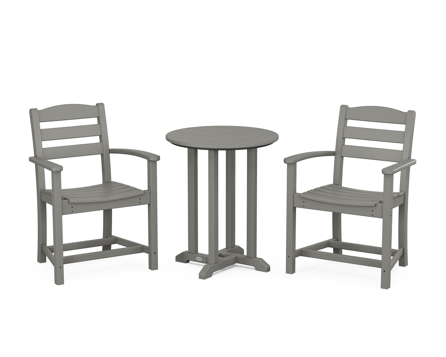 La Casa Café 3-Piece Round Bistro Dining Set