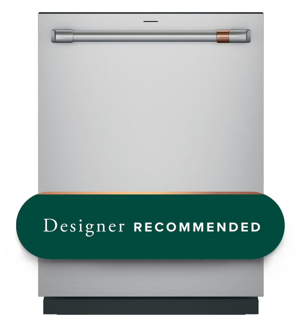 CAFÉ™ CustomFit ENERGY STAR Stainless Interior Smart Dishwasher with Ultra Wash Top Rack and Dual Convection Ultra Dry, LED Lights, 39 dBA