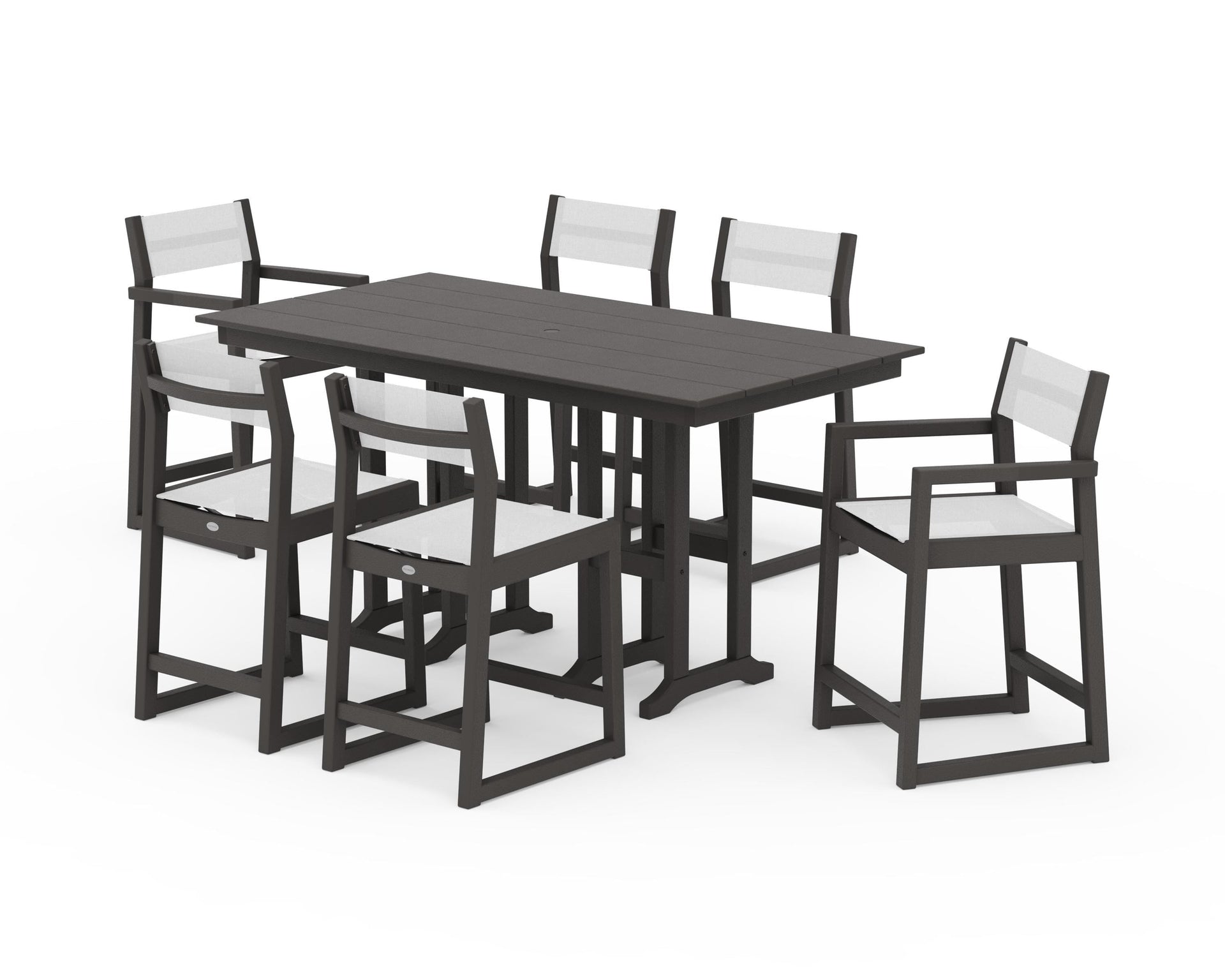EDGE Sling 7-Piece Farmhouse Counter Set