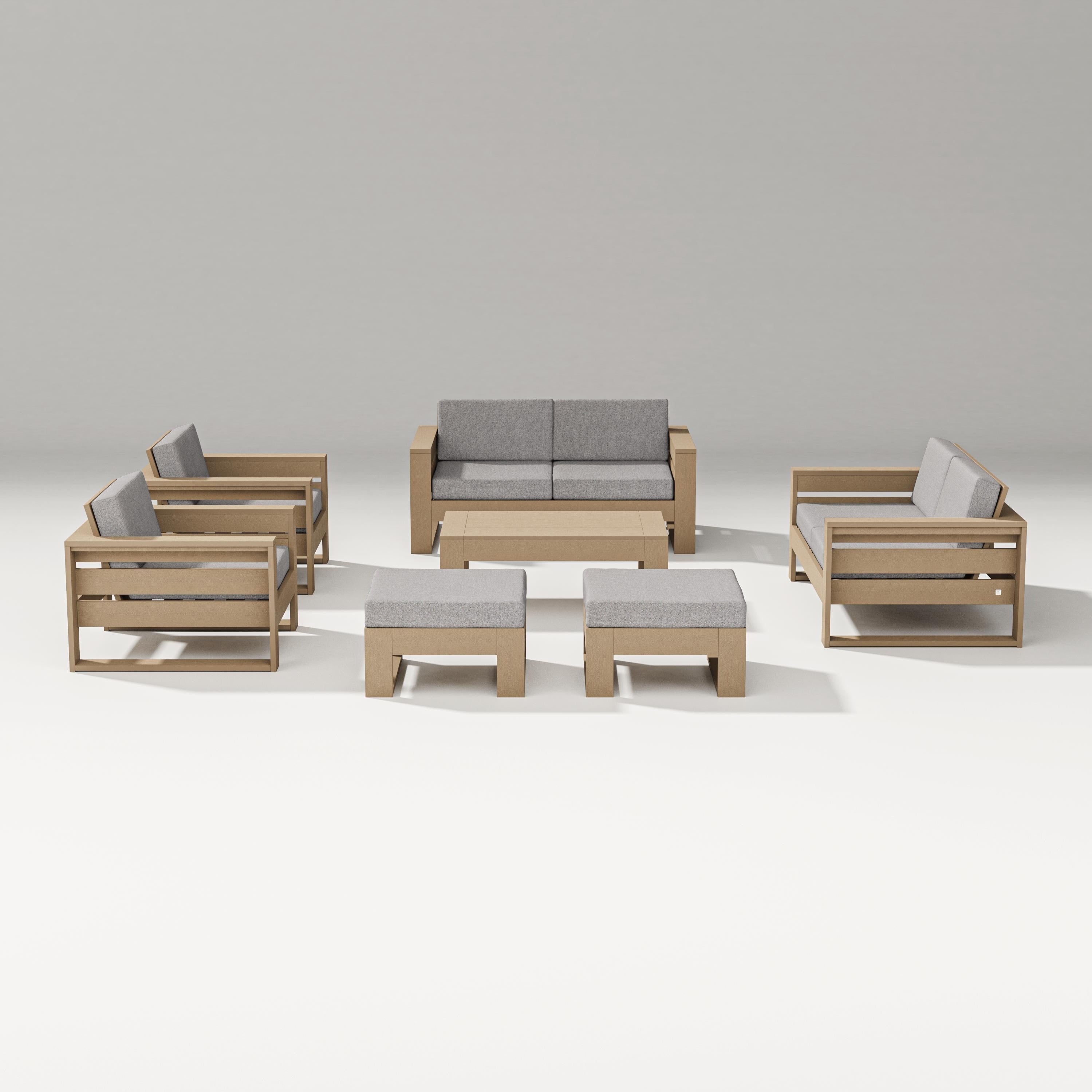 Latitude 7-Piece Lounge Loveseat Set
