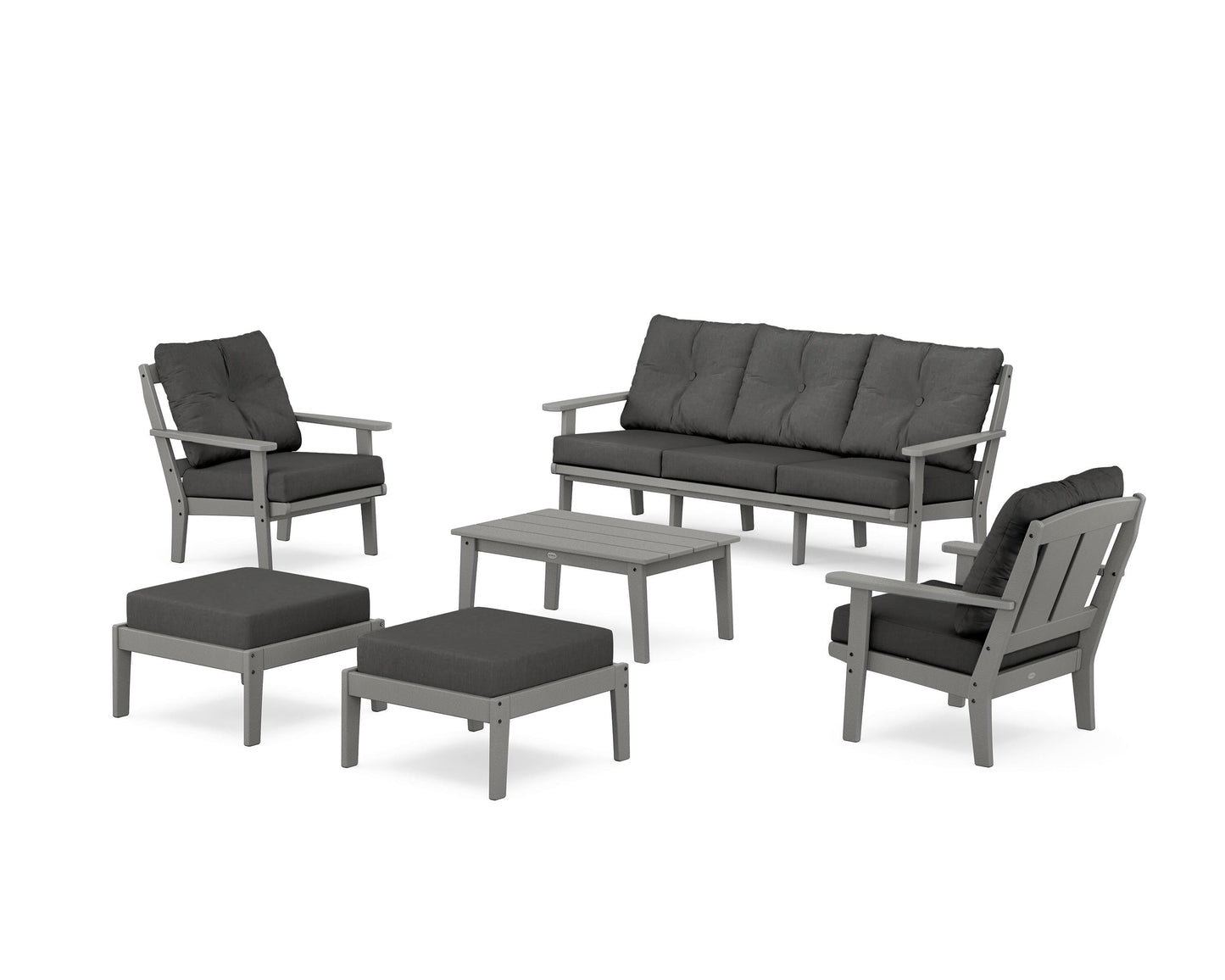 Mission 6-Piece Lounge Sofa Set