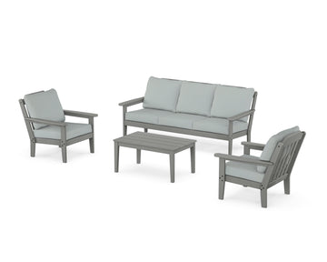 Cottage 4-Piece Deep Seating Set with Sofa