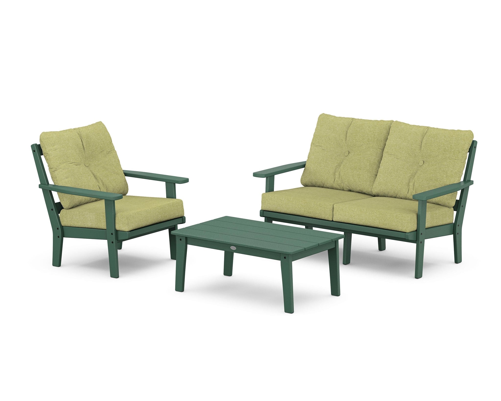 Prairie 3-Piece Deep Seating Set with Loveseat
