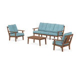 Prairie 4-Piece Deep Seating Set with Sofa