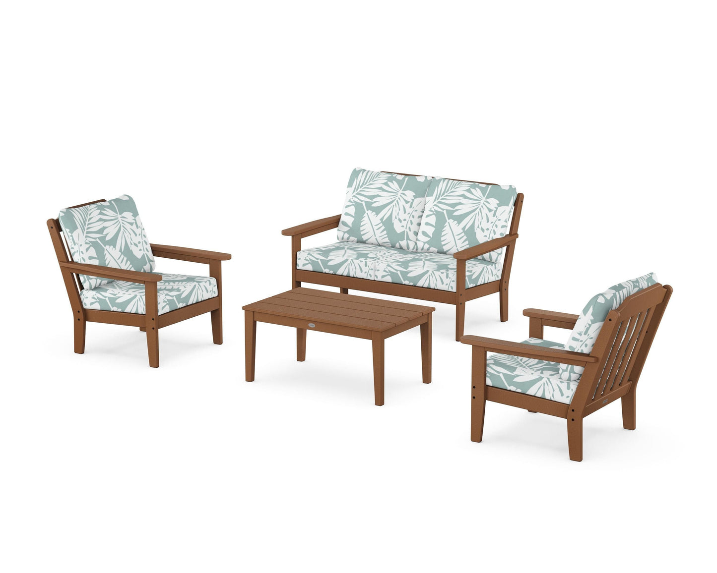Cottage 4-Piece Deep Seating Set with Loveseat
