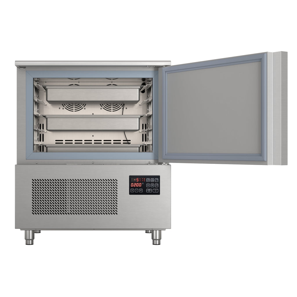 30 in. Commercial Countertop Blast Chiller 30 lbs Rapid Chill / 26.5 lbs Rapid Freeze with ETL for Safety and Sanitation with a 5-Pan Capacity in Stainless-Steel