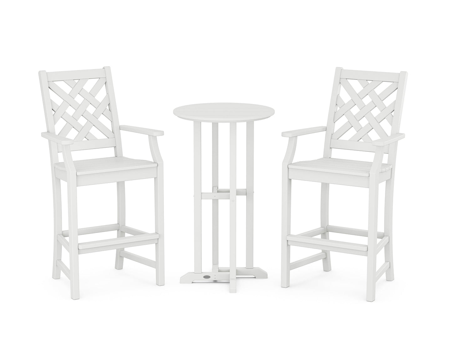 Wovendale 3-Piece Farmhouse Bar Set