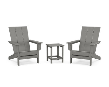 3-Piece Modern Studio Adirondack Set
