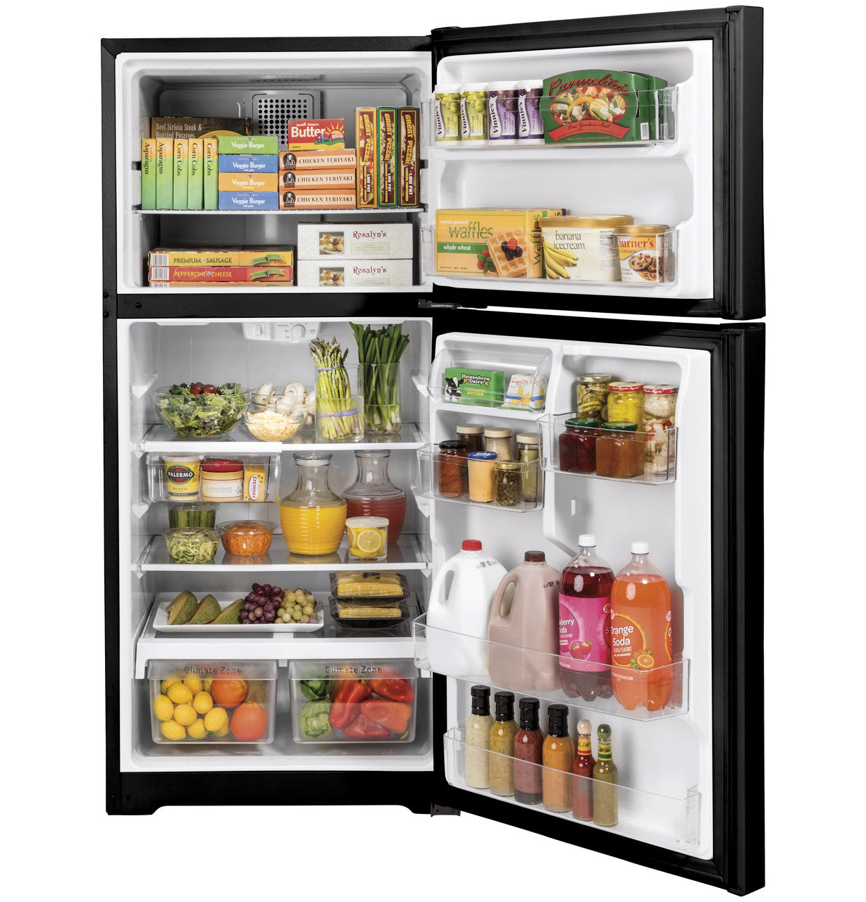 GE GE® ENERGY STAR® 19.2 Cu. Ft. Top-Freezer Refrigerator