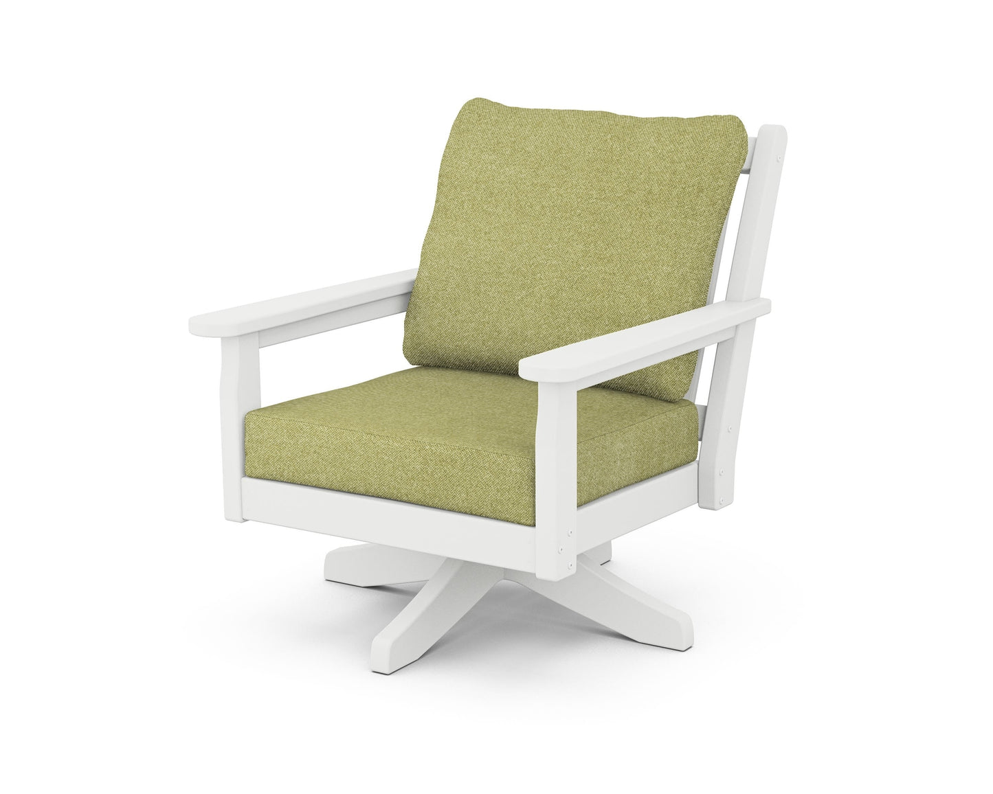Chippendale Deep Seating Swivel Chair