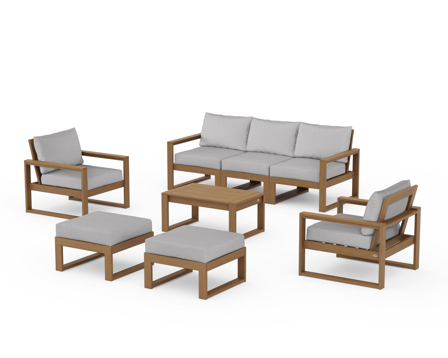 EDGE Sectional 8-Piece Lounge Sofa Set