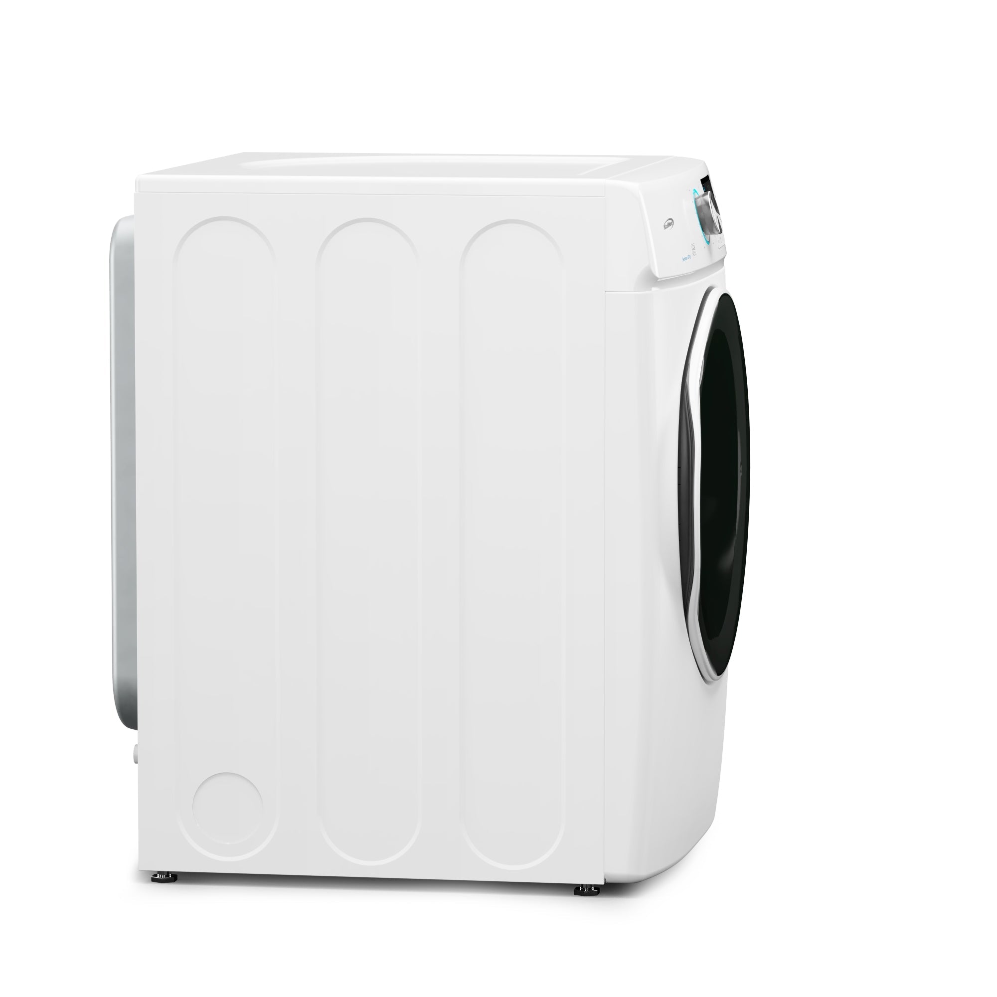 8 cu. ft. Large Capacity Stackable Vented Electric Front Load Dryer in White, 240V