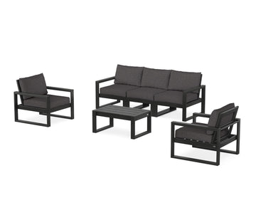 EDGE Sectional 4-Piece Deep Seating Set with Sofa