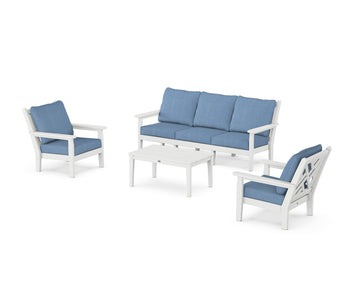 Chippendale 4-Piece Deep Seating Set with Sofa