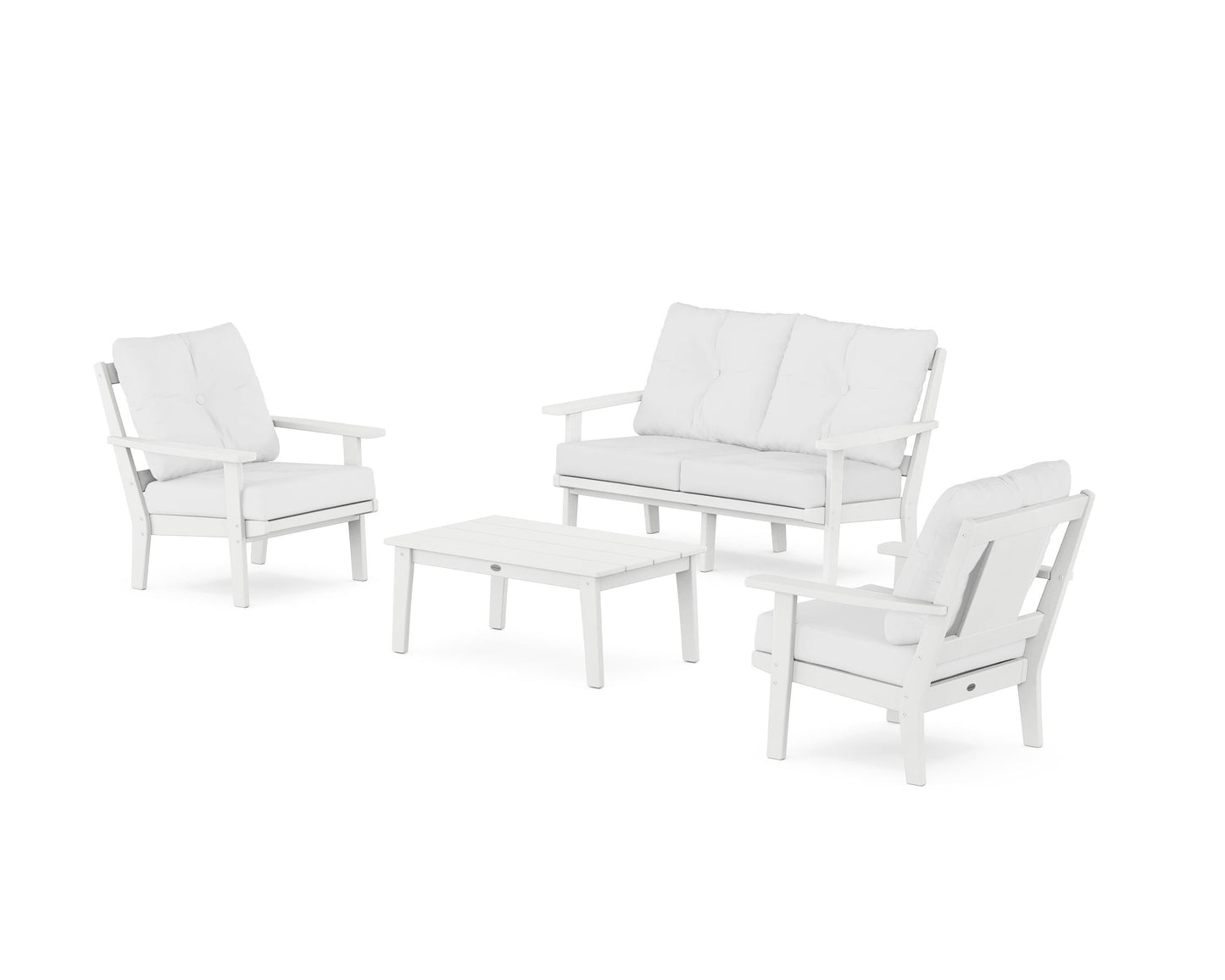Prairie 4-Piece Deep Seating Set with Loveseat