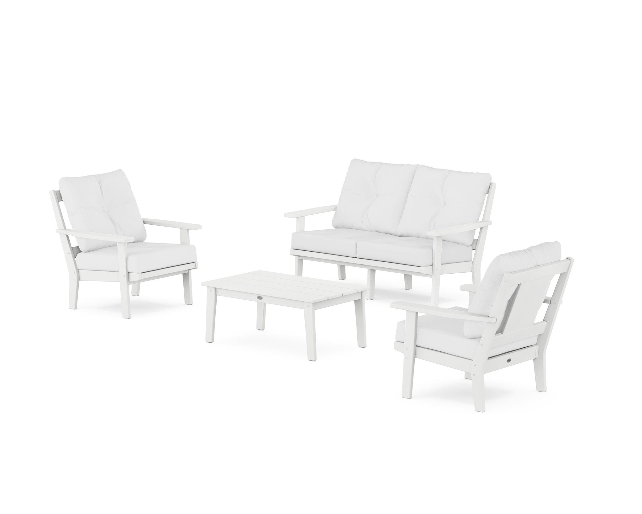 Prairie 4-Piece Deep Seating Set with Loveseat