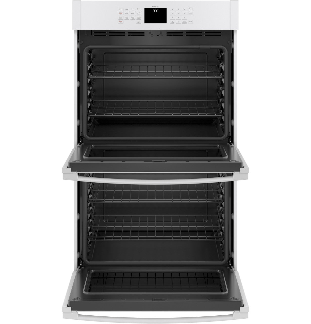 GE® 30" Smart Built-In Self-Clean Double Wall Oven