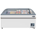 65 Inch Manual Defrost Island Chest Freezer in White, 16 cu. ft.