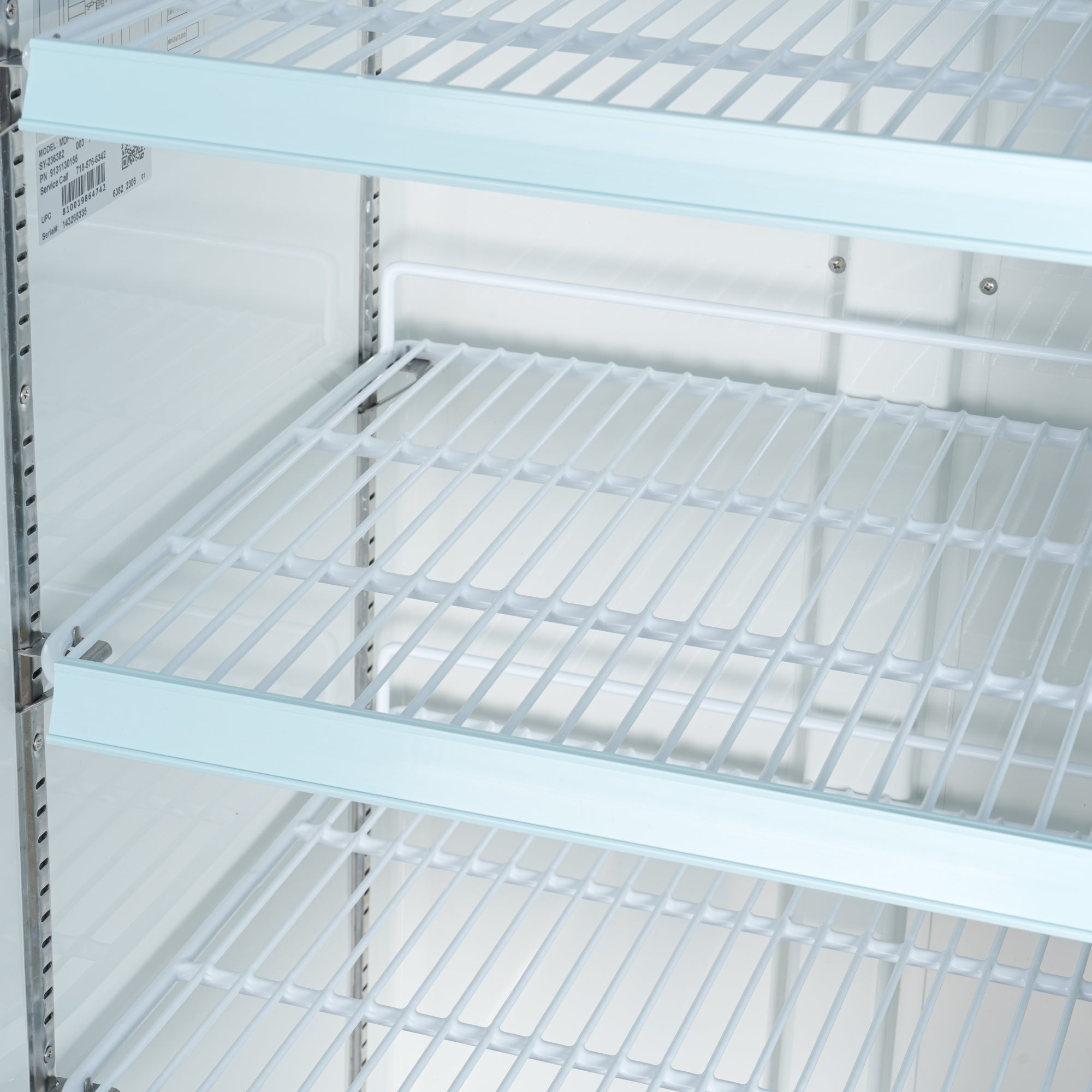 27 in. 1-Door Commercial Display Merchandiser Freezer 13 cu. ft. in White