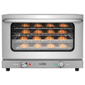 23 in. Countertop Convection Oven for Half-Size Pans with 4 Racks 1600W of Power in Stainless-Steel