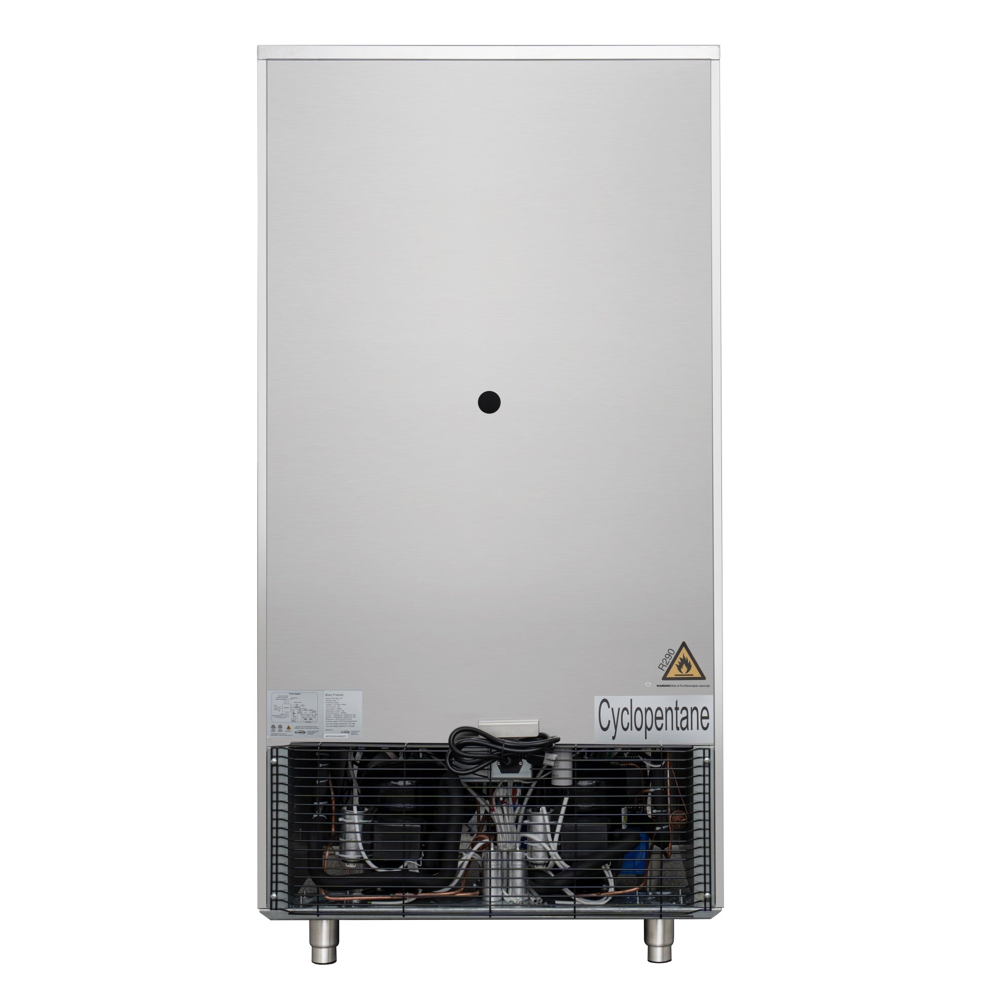 31 in. 10 Full-Size Pan Commercial Reach-In Blast Chiller, 88 lbs Rapid Chill / 77 lbs. Rapid Freeze in Stainless-Steel