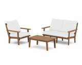 Prairie 3-Piece Deep Seating Set with Loveseat