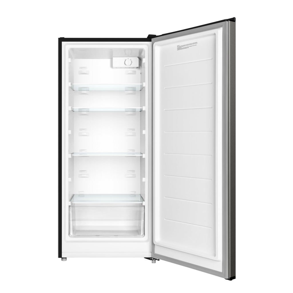 7 Cu. Ft. Garage Ready Convertible Upright Manual Defrost Freezer/Refrigerator in Stainless Steel