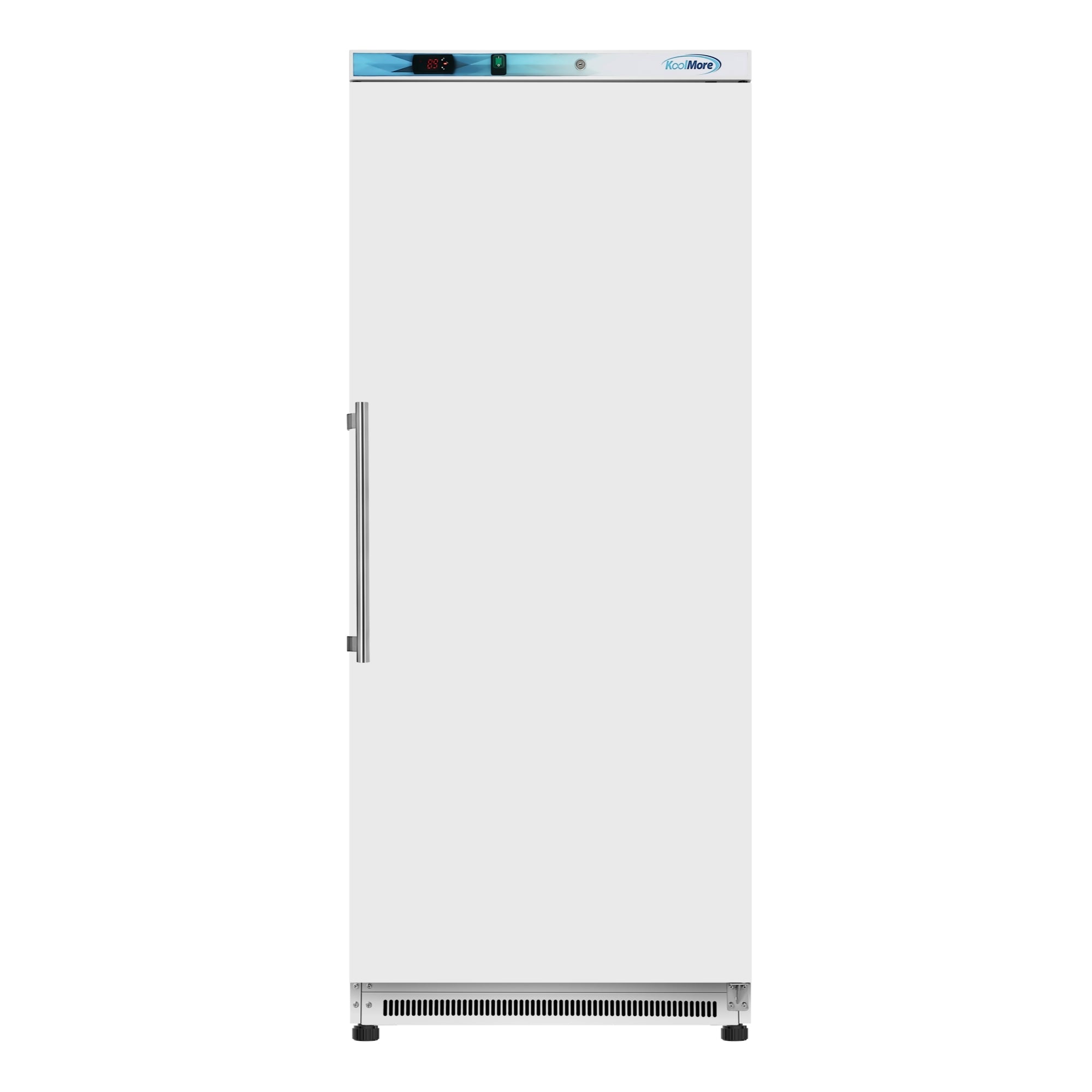 21 Cu. ft. Commercial Reach-in Freezer in White Manual Defrost