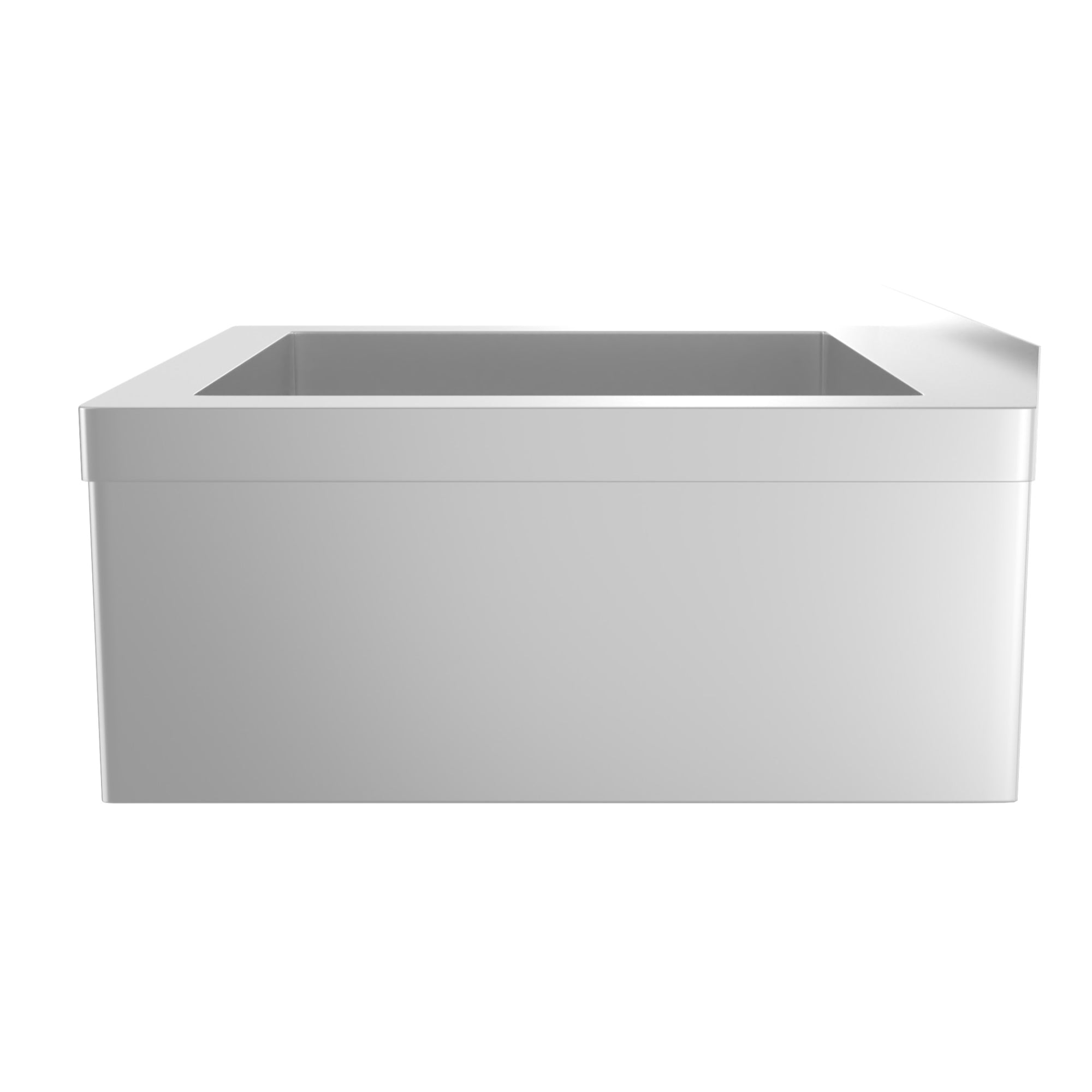 13 in. Commercial Floor Mop Sink with Deep Basin, Bowl size 24"x 24"x 13"