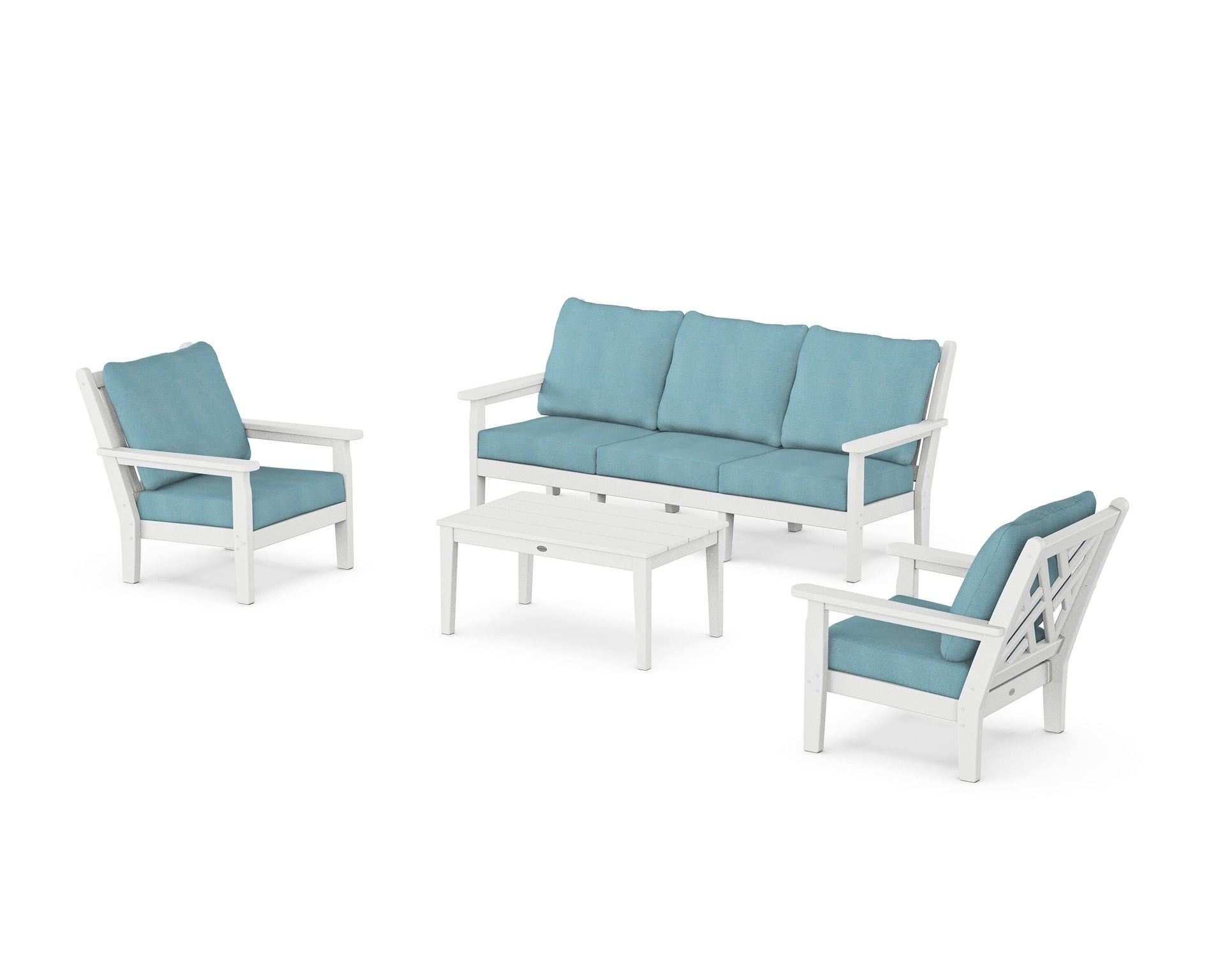 Chippendale 4-Piece Deep Seating Set with Sofa
