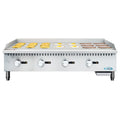48 in. Natural Gas 4-Burner Griddle with 120,000 BTUs in Stainless-Steel