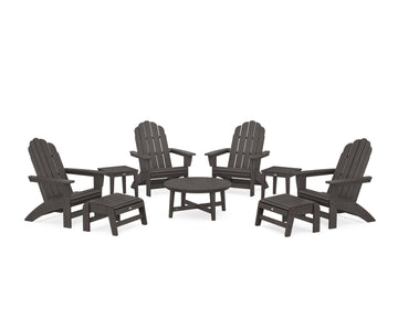 Vineyard Grand Adirondack 9-Piece Conversation Set