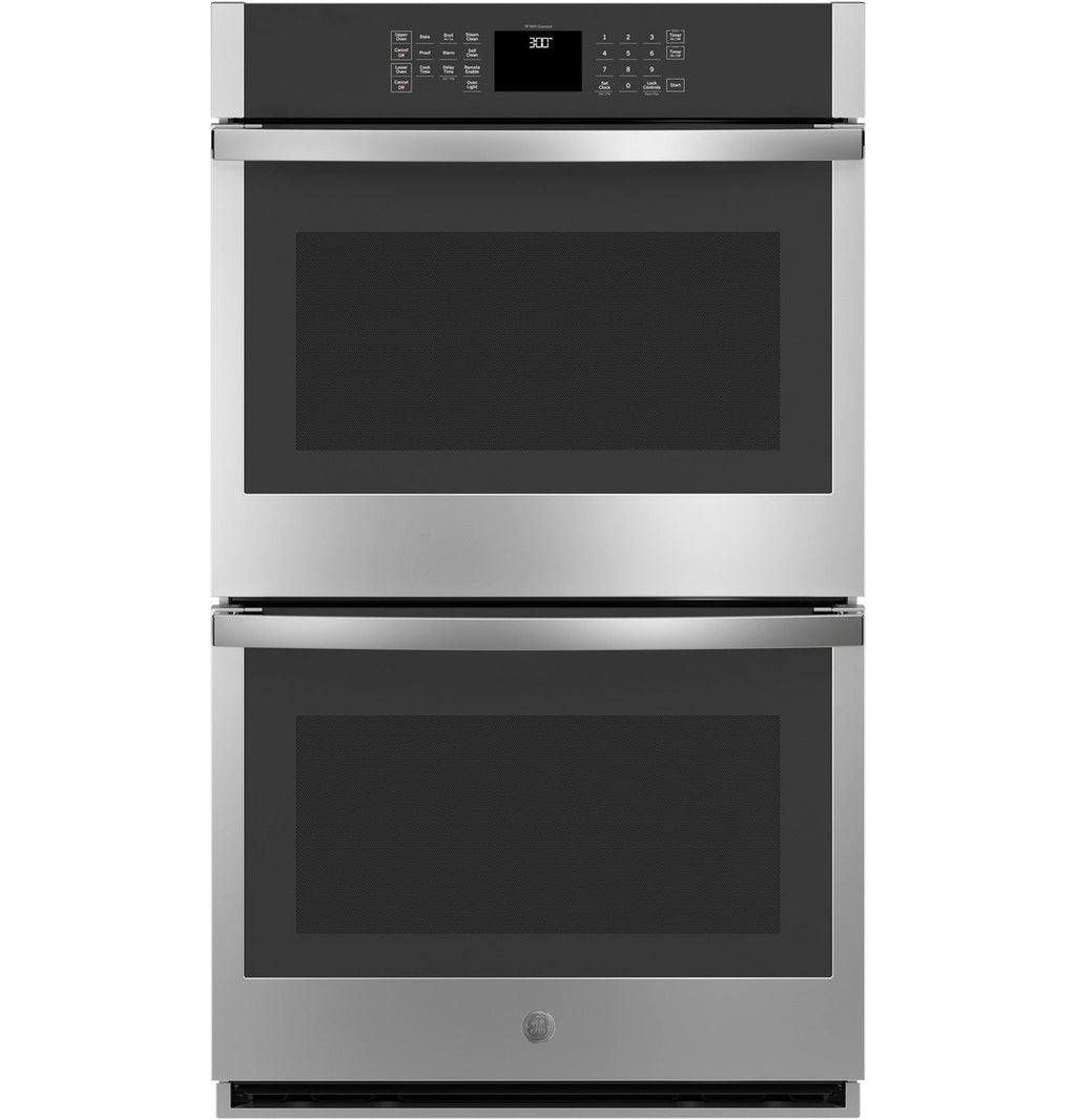 GE® 30" Smart Built-In Self-Clean Double Wall Oven