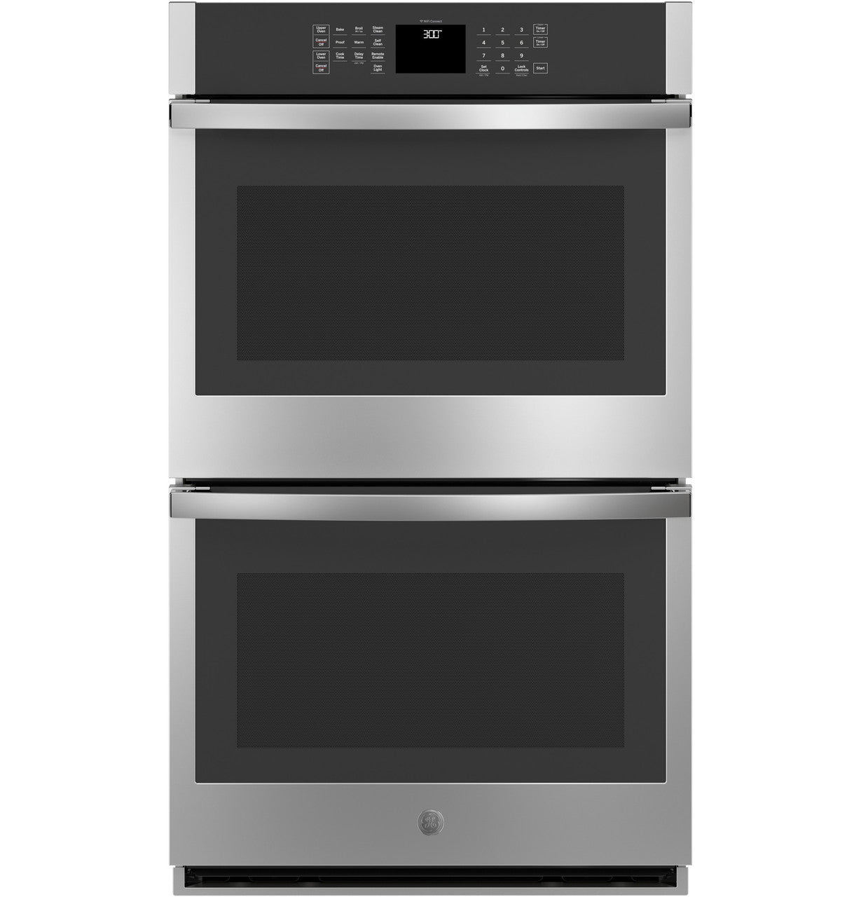 GE® 30" Smart Built-In Self-Clean Double Wall Oven