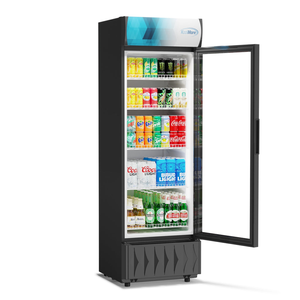 22 in. One-Door Merchandiser Refrigerator - 9 Cu Ft.
