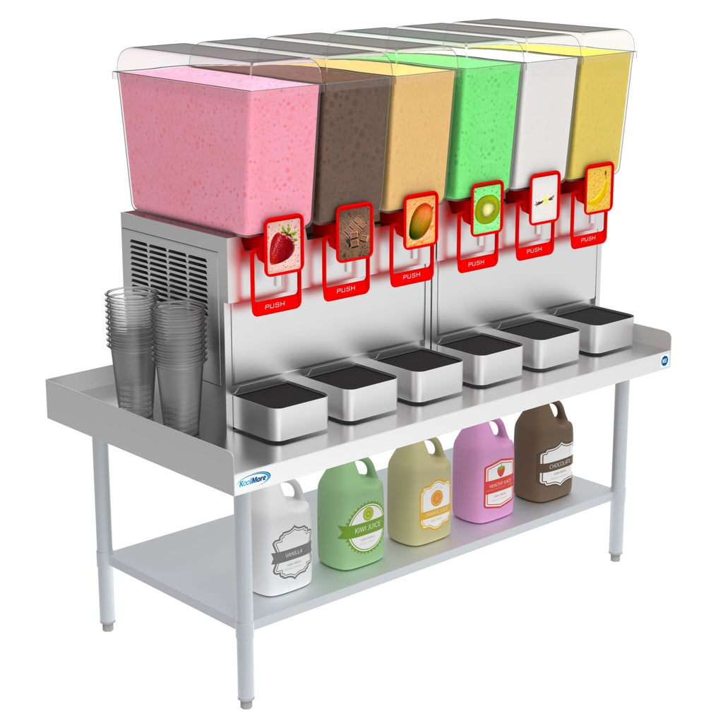 30" x  60" 16-Gauge Stainless Steel Equipment Stand with Galvanized Undershelf