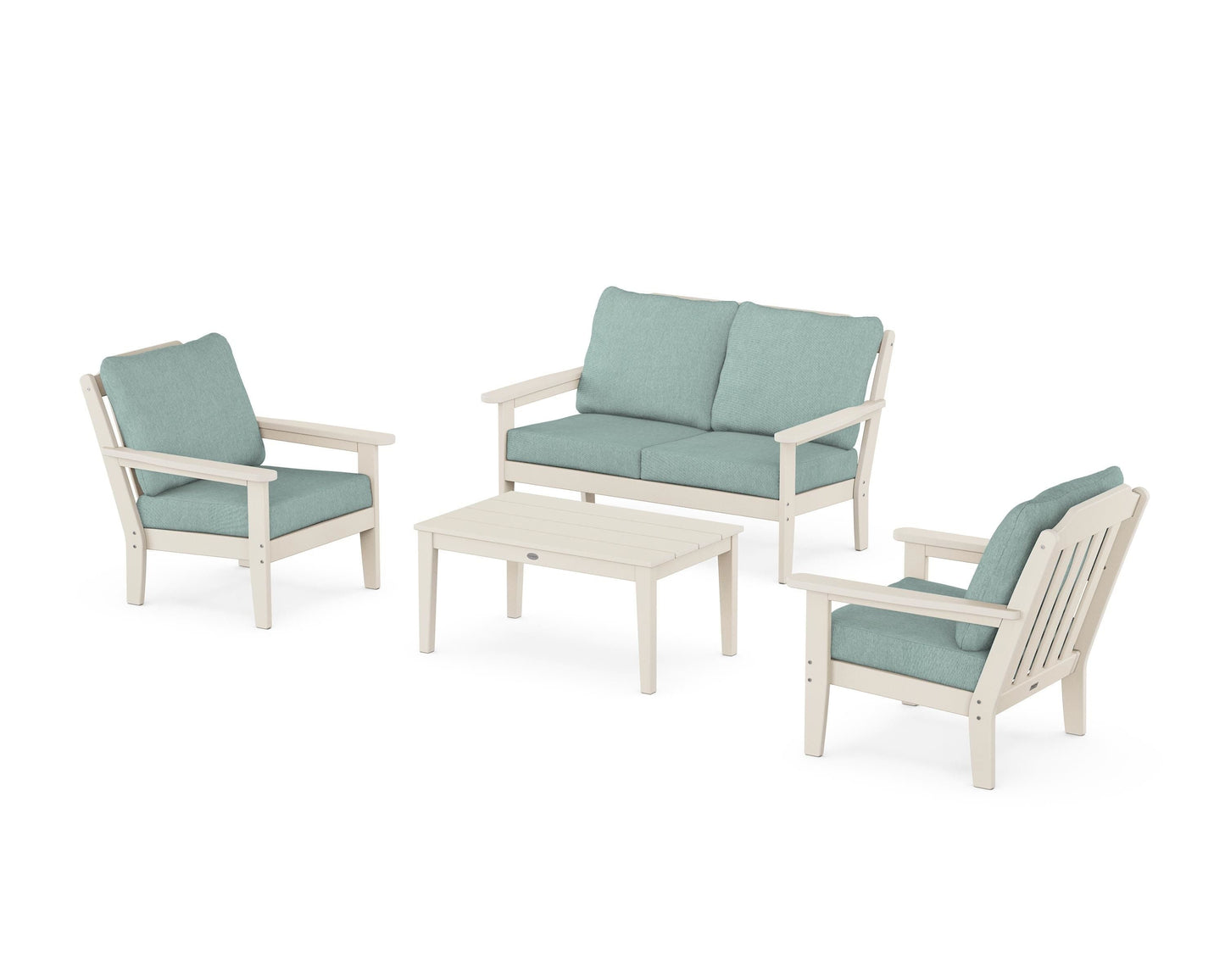 Cottage 4-Piece Deep Seating Set with Loveseat