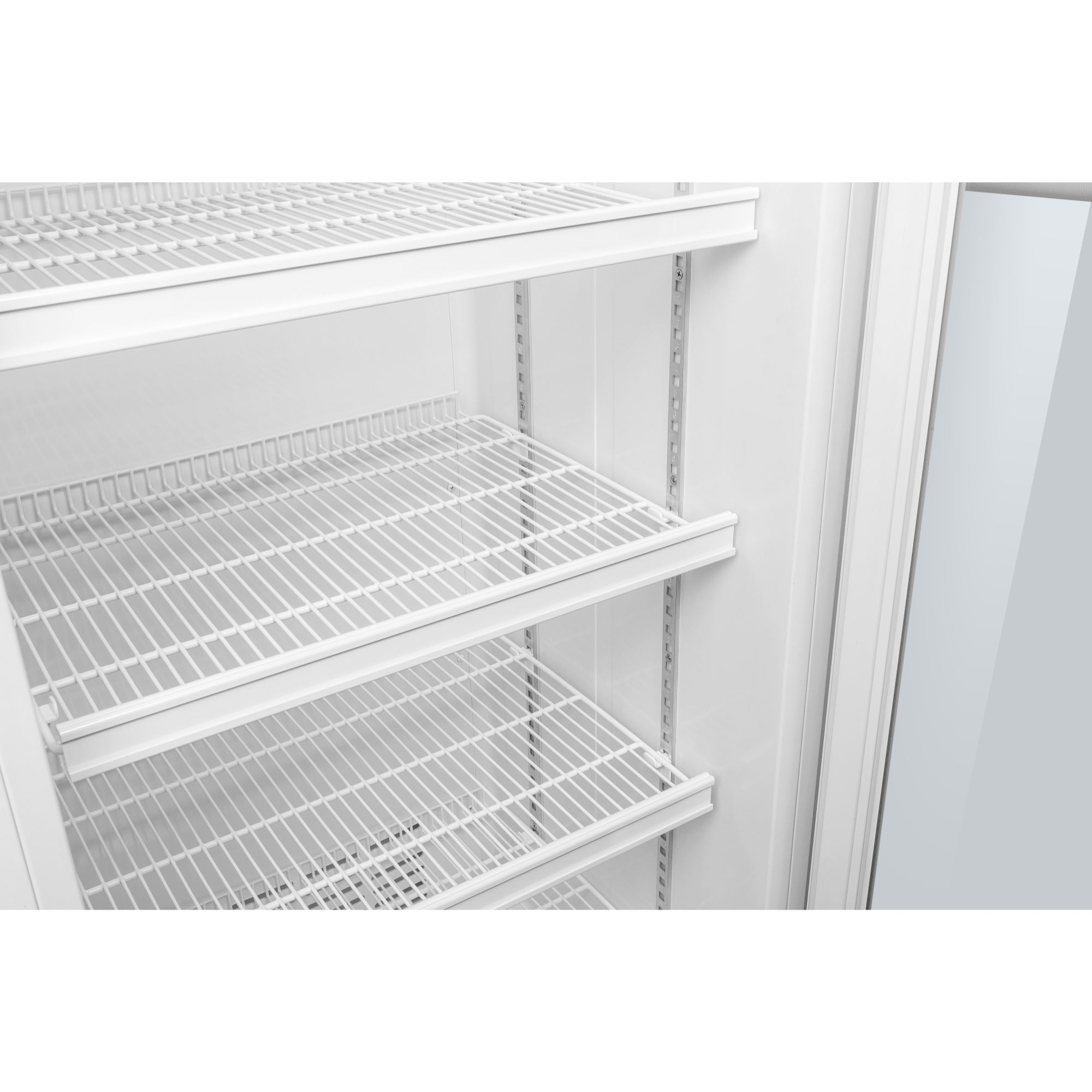 24 in. 11 cu. ft. Medical Pharmacy Refrigerator With Multi-Level Emergency Alarms in White, UL Listed