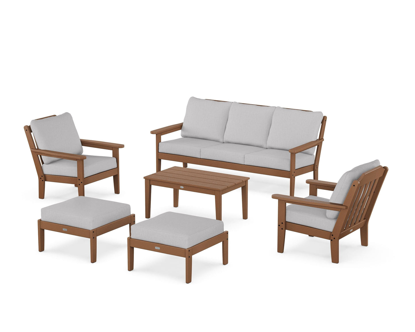 Cottage 6-Piece Lounge Sofa Set
