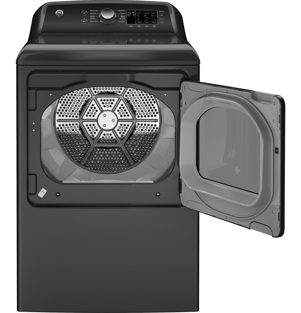 GE GE® 7.4 cu. ft. Capacity Gas Dryer with Up To 120 ft. Venting and Sensor Dry