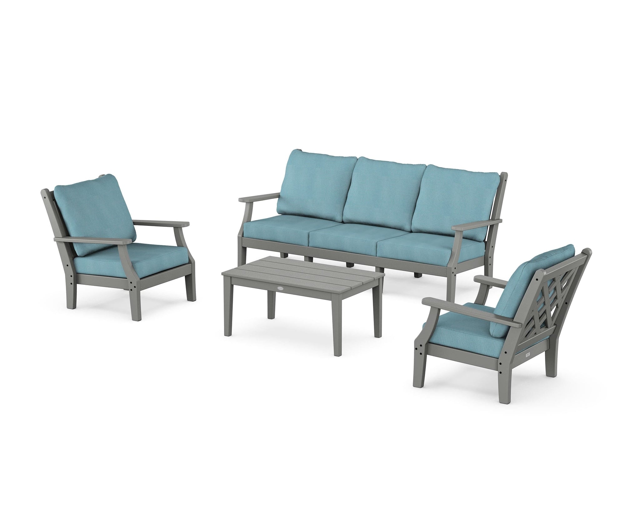 Wovendale 4-Piece Deep Seating Set with Sofa