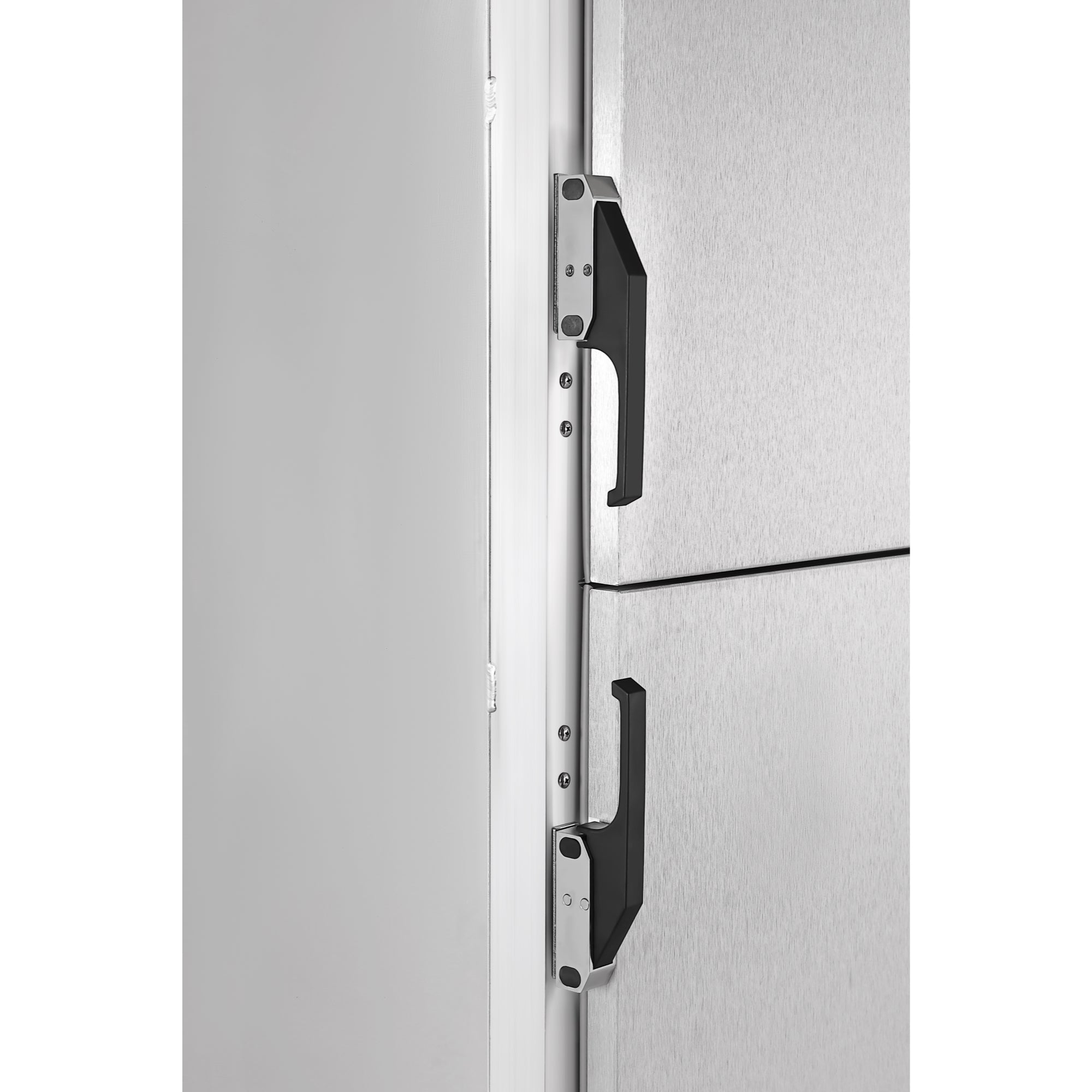 33 in. Commercial Insulated Heated Holding/Proofing  Cabinet with 36-Pan Capacity and Solid Dutch Doors in Silver
