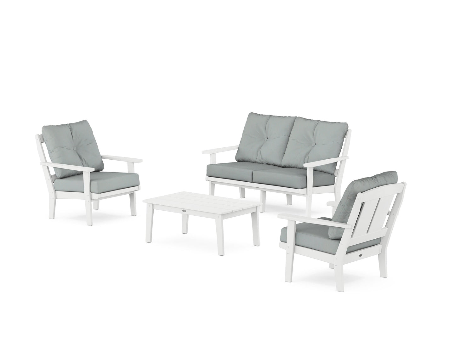Mission 4-Piece Deep Seating Set with Loveseat