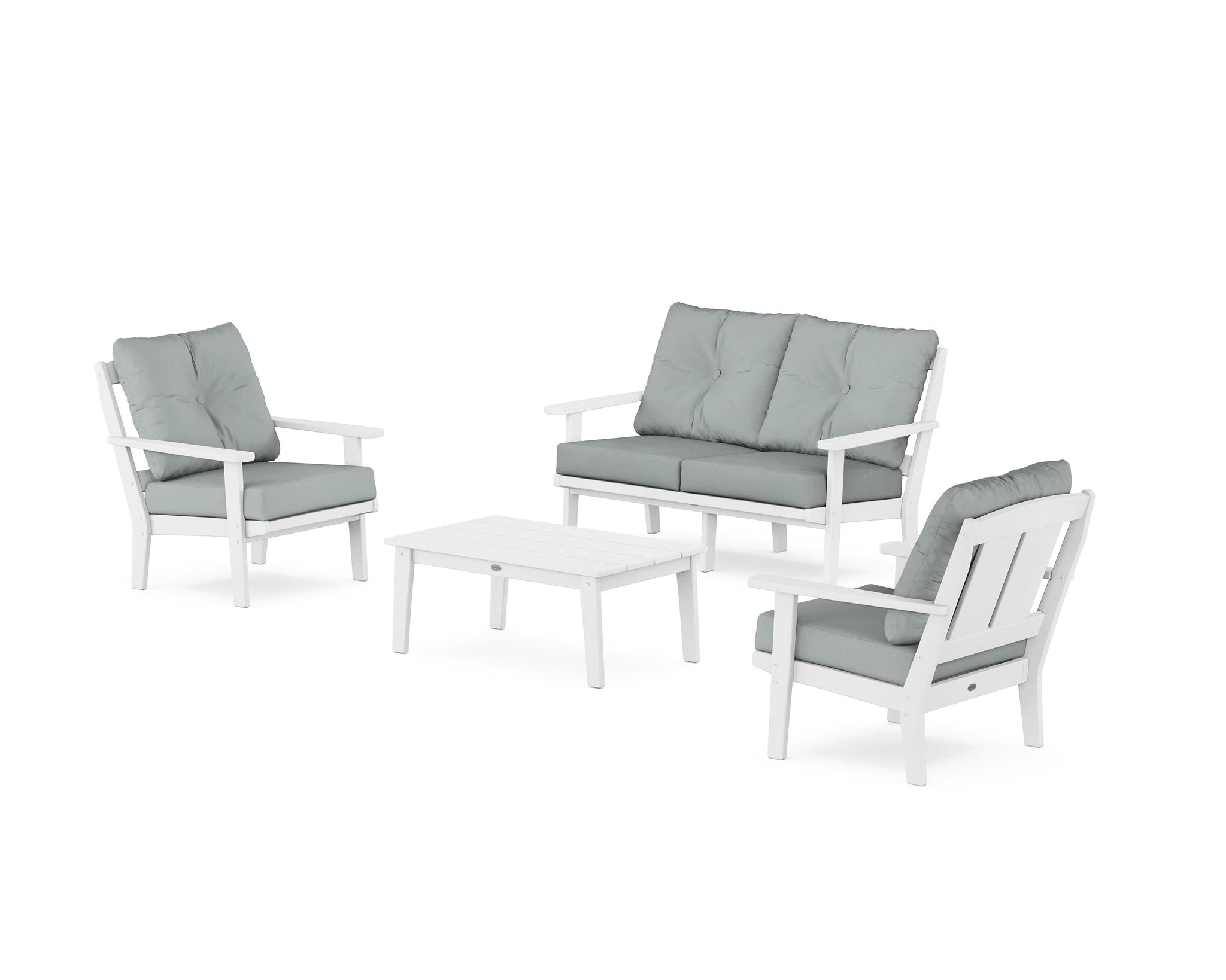 Mission 4-Piece Deep Seating Set with Loveseat
